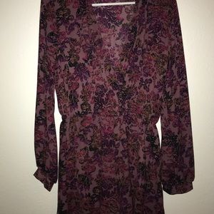 deep purple romper